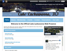 Tablet Screenshot of lakelackawanna.com